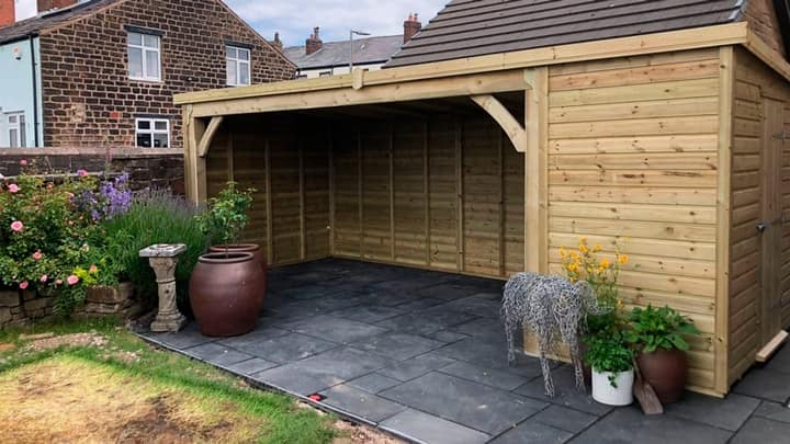 Shed Canopy Combi